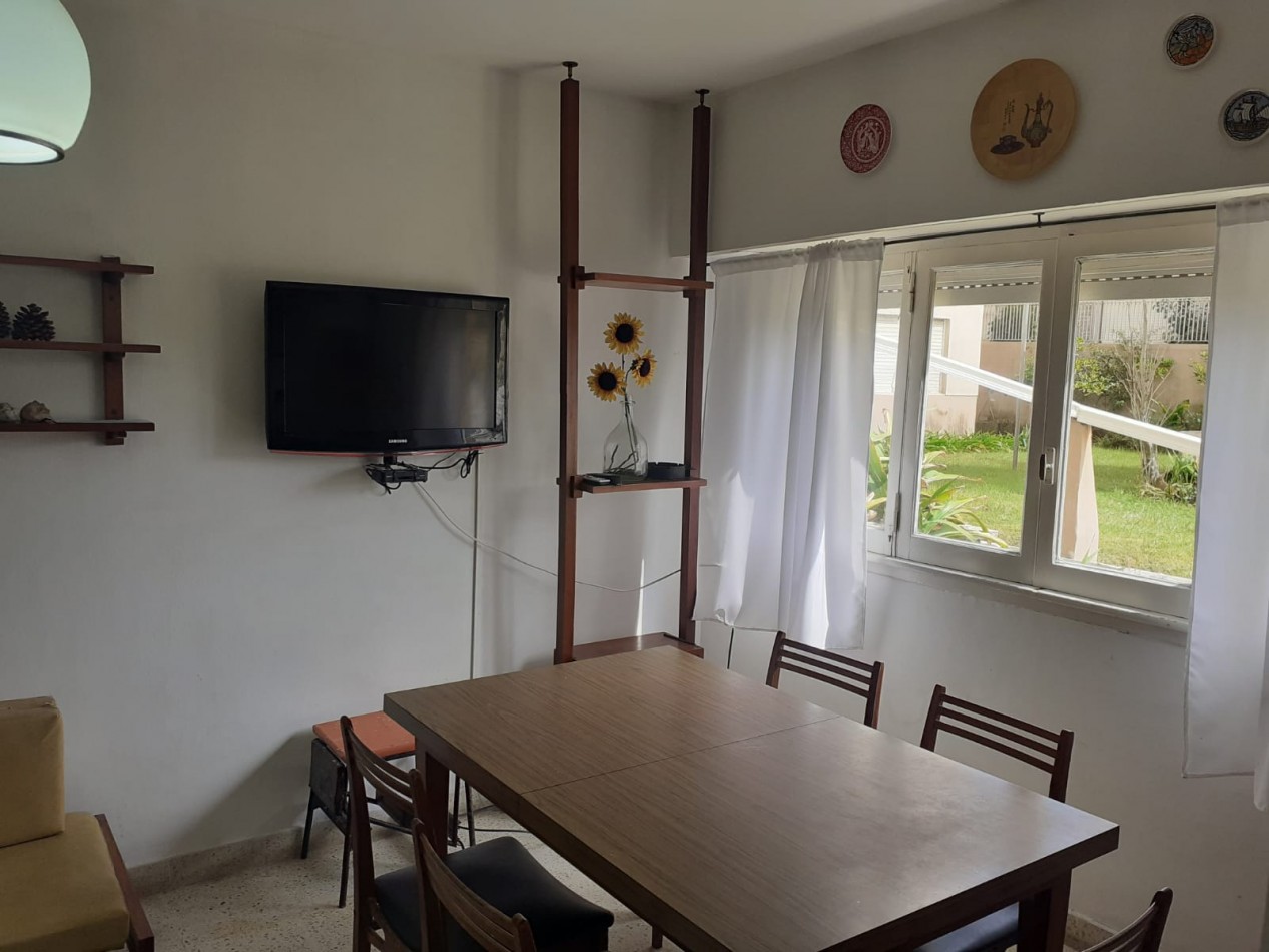 Venta Dpto 3 Amb En Planta Baja Frente Al Mar Con Estacionamiento