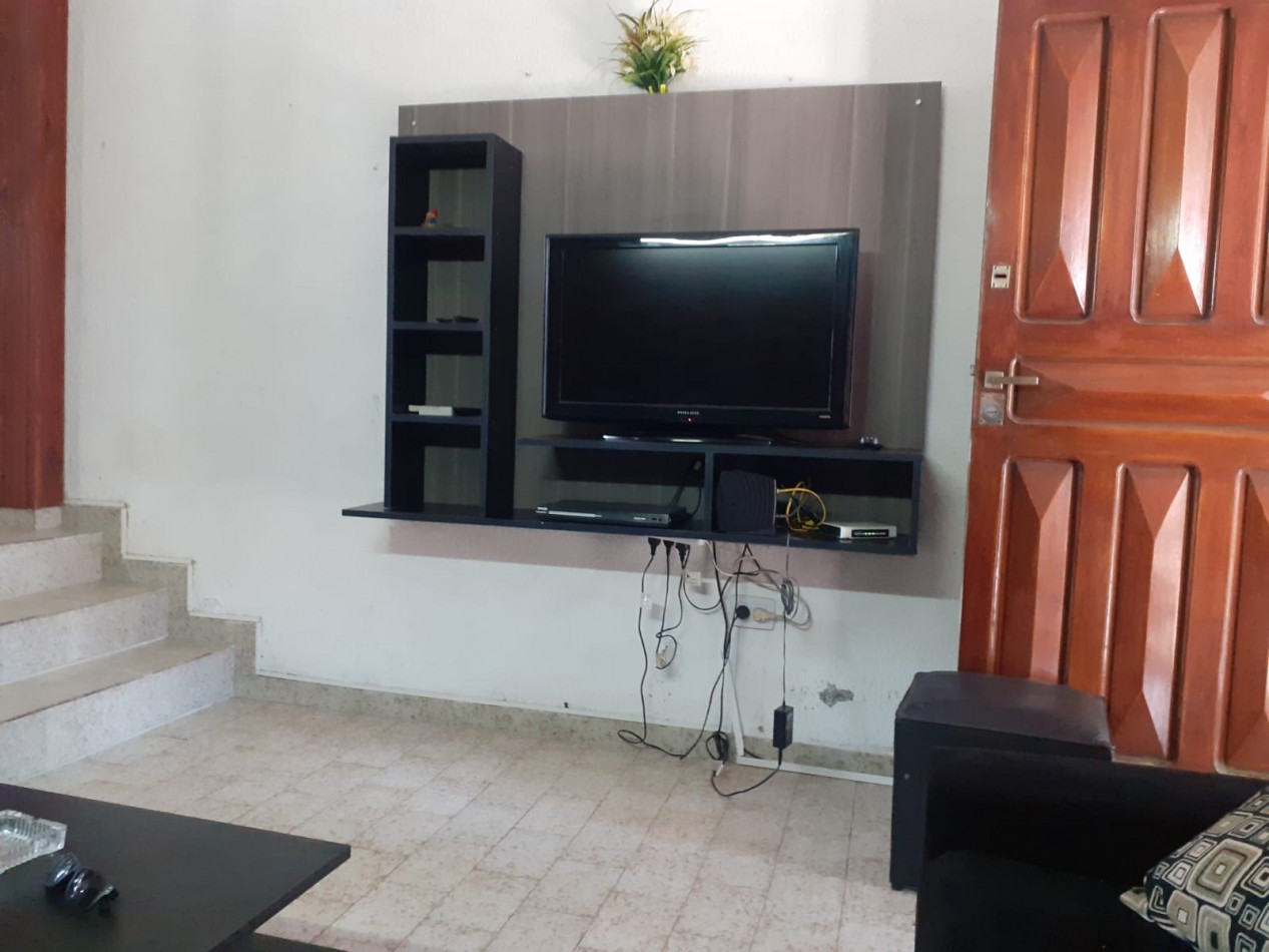 ALQ.TEMP TRIPLEX CON WIFI-PARRILLA-GARAGE