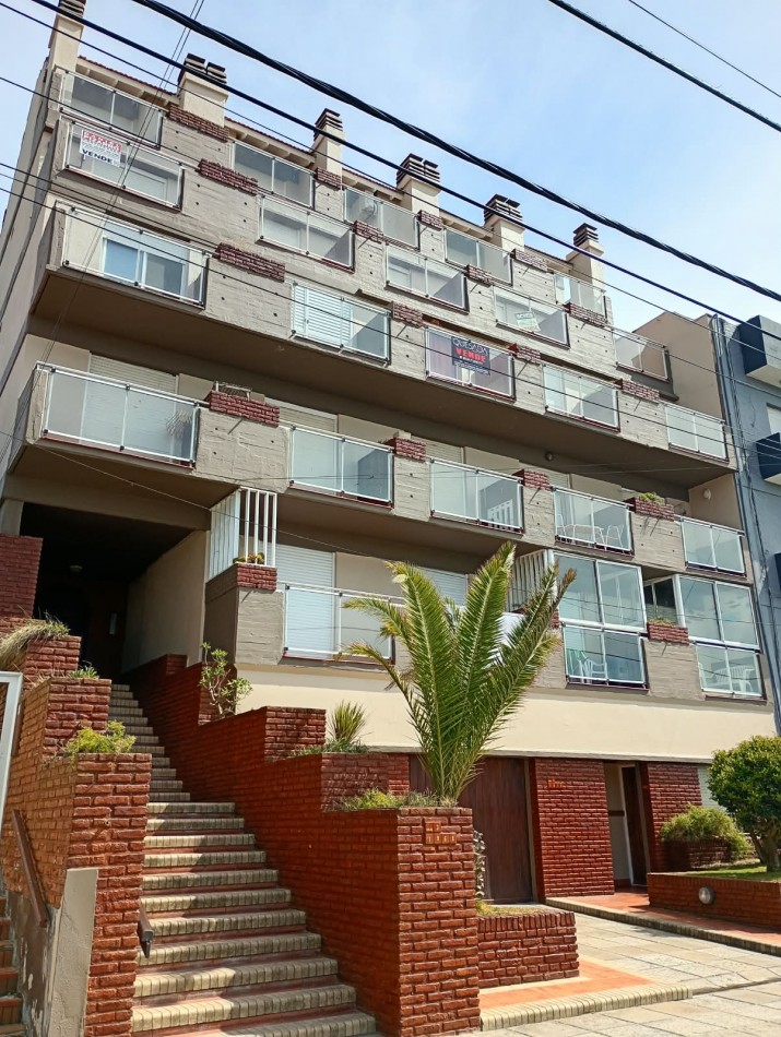 Venta Depto 2 Amb Frente Al Mar En Centro De San Bernardo