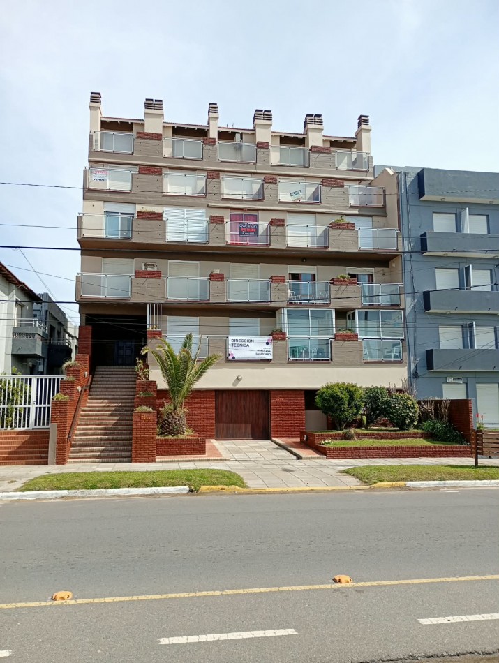 Venta Depto 2 Amb Frente Al Mar En Centro De San Bernardo